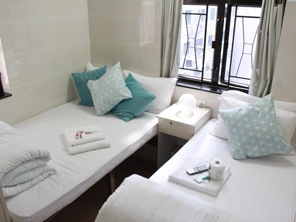 New Yan Yan Guest House Reception 9Th Floor Flat E4 E6 Hongkong Exteriör bild